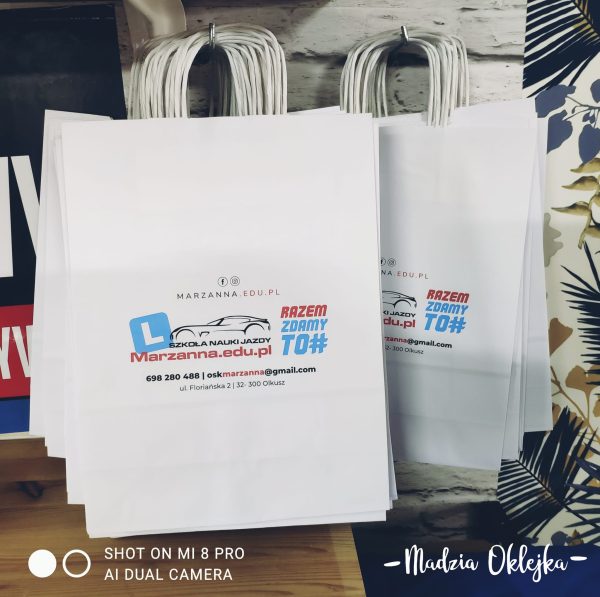 Torby z nadrukiem dla OSK Marzanna Olkusz