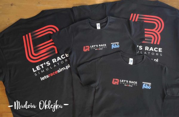 Koszulki firmowe dla Let’s Race Sim