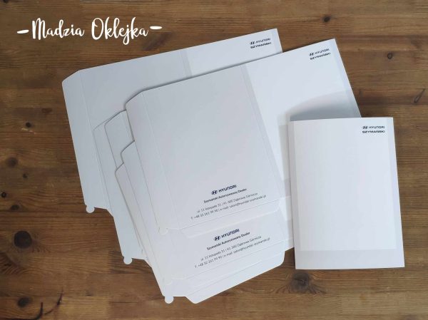 Teczki firmowe dla Hyundai Szymański Dąbrowa Górnicza