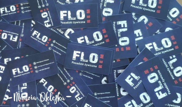 Wizytówki dla firmy FLO REM