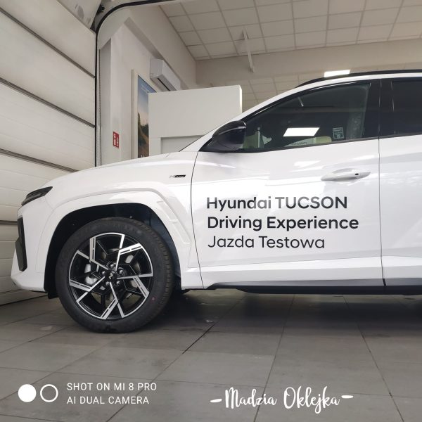 Okleiny dla salonu Hyundai Szymański Dąbrowa Górnicza