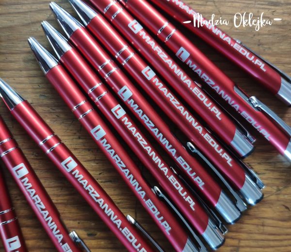 Długopisy grawerowane dla OSK Marzanna Olkusz