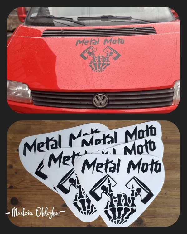 Naklejki ploterowe dla Metal Moto Sławków