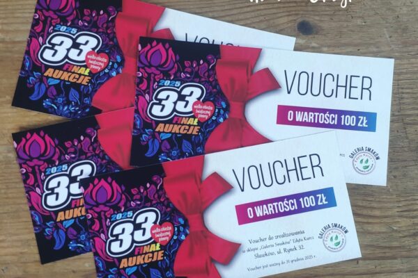 Vouchery na licytacje WOŚP, Sławków