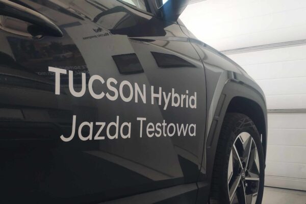 Okleiny samochodów dla salonu Hyundai, Dąbrowa Górnicza