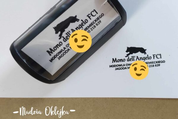 Pieczątka dla hodowli owczarków, Dąbrowa Górnicza