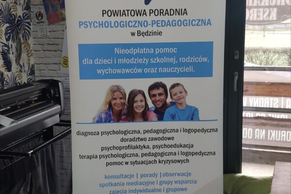 Roll-up dla Poradni Psychologiczno – Pedagogicznej, Będzin