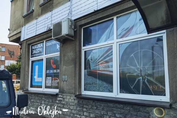 Okleiny na witrynie, OSK Professional Siemianowice Śląskie
