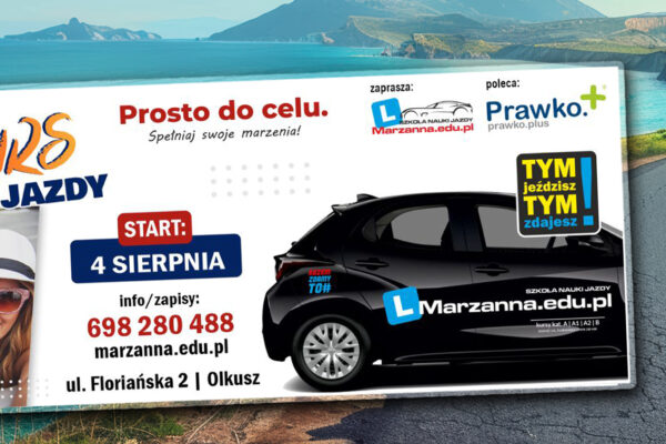 Infografiki dla OSK Marzanna, Olkusz