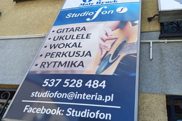 Okleiny na kasetonie Studiofon, Sławków