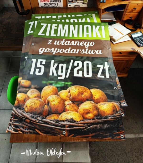 Ulotki i banery dla rolnika, Braciejówka