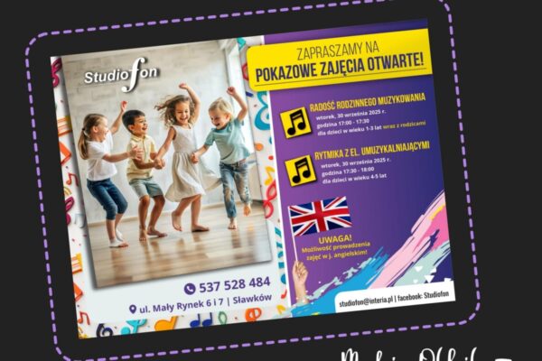 Infografika reklamowa, Studiofon Sławków