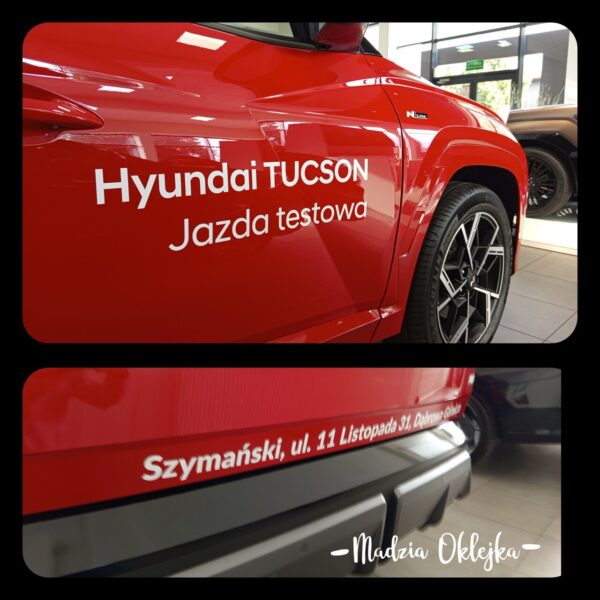 Okleiny samochodu, Hyundai Szymański Dąbrowa Górnicza