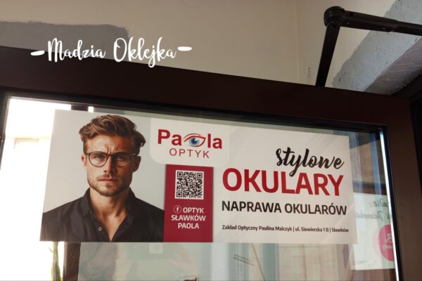 Okleiny, Optyk Sławków Paola