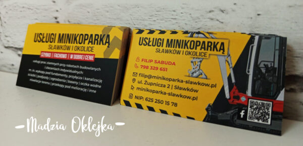 Wizytówki firmowe, Sławków