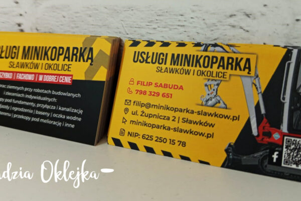 Wizytówki firmowe, Sławków