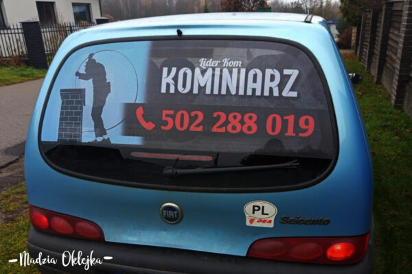 Okleiny na samochodzie, Sosnowiec