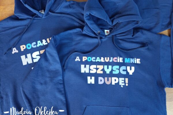 Bluzy z nadrukiem indywidualnym, Sławków