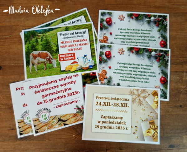 Wydruki okolicznościowe, Galeria Smaków Sławków