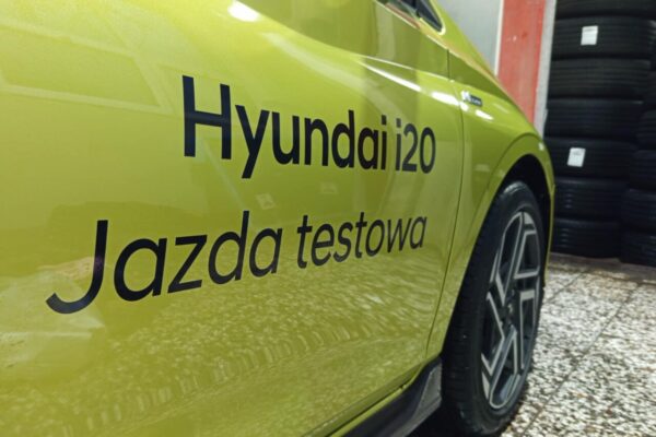 Okleiny samochodu, Hyundai Szymański – Dąbrowa Górnicza