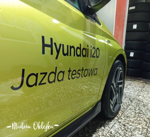 Okleiny samochodu, Hyundai Szymański – Dąbrowa Górnicza