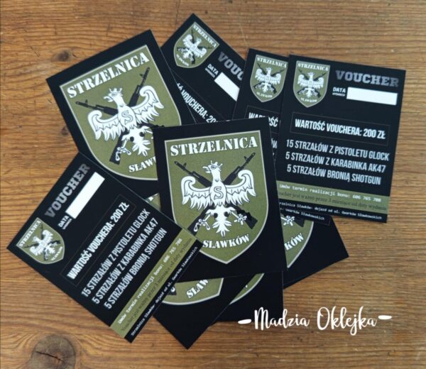 Vouchery dla klientów, Strzelnica Sławków