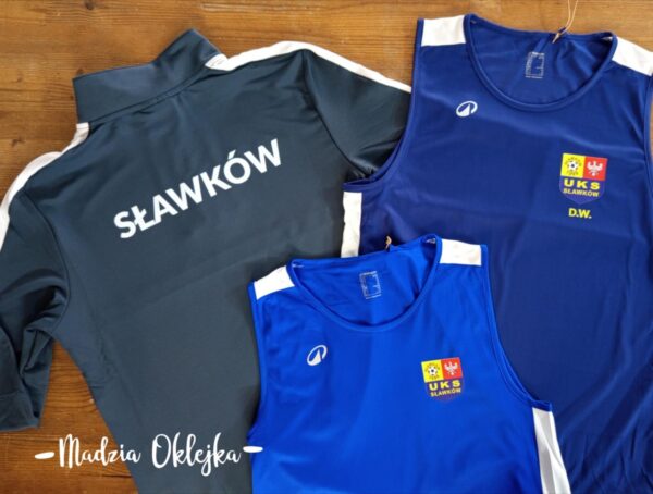 Nadruki na odzieży sportowej, UKS Sławków