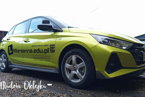Okleiny Hyundai i20, OSK Marzanna Olkusz