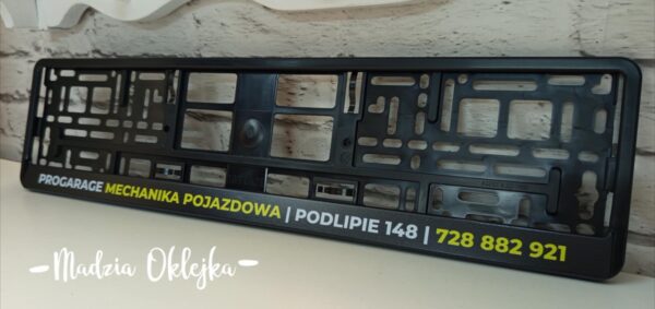 Ramki rejestracyjne, Progarage, Podlipie