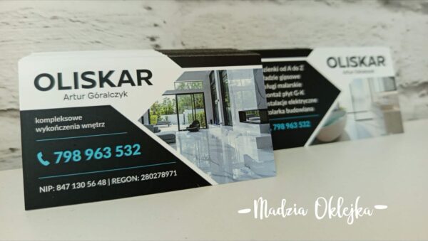 Wizytówki firmowe, Żory