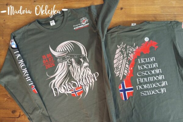 Odzież z nadrukiem, moto-klient detaliczny