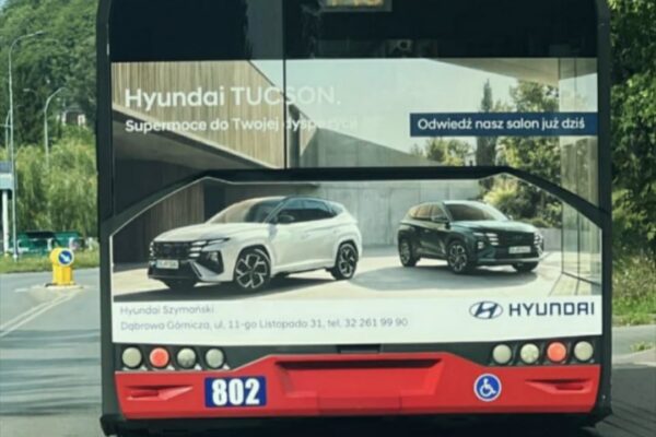Okleiny autobusów komunikacji miejskiej, Hyundai Szymański Dąbrowa Górnicza
