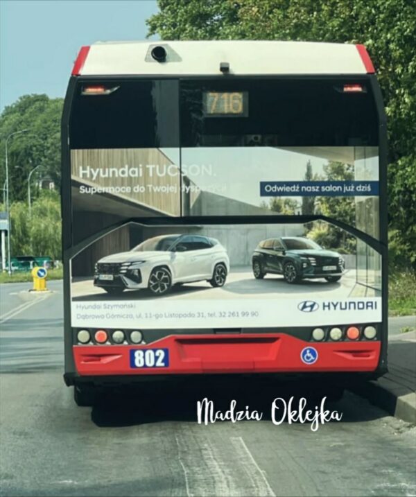 Okleiny autobusów komunikacji miejskiej, Hyundai Szymański Dąbrowa Górnicza