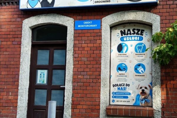 Okleiny witryny, Psie Rewolucje – Katowice