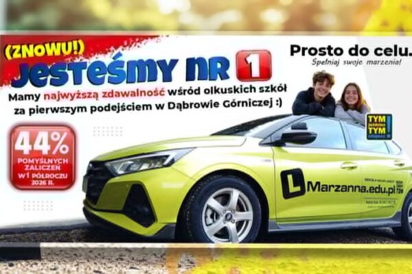 Infografika reklamowa, OSK Marzanna Olkusz
