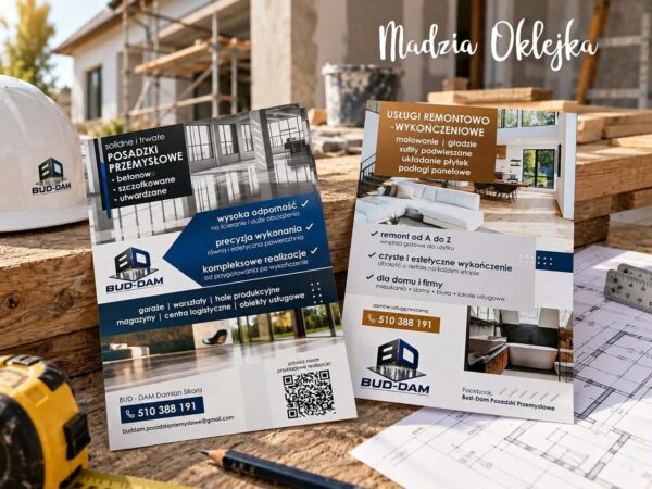 Ulotki reklamowe, Bud Dam, Sławków