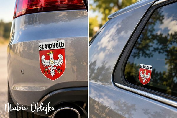 Naklejki z herbem, Miasto Sławków